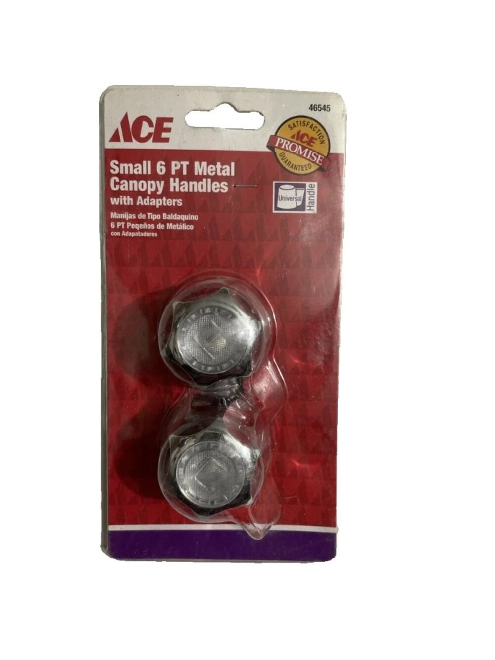 Ace Universal Small Canopy Handles with Adapters 46545 Faucet Handle
